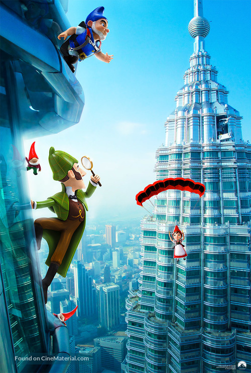 Sherlock Gnomes - Malaysian Movie Poster