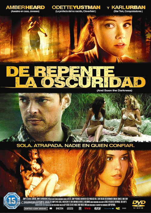 And Soon the Darkness - Argentinian DVD movie cover