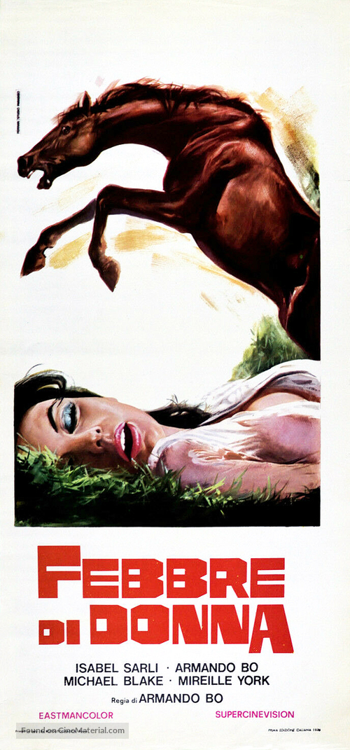 Fiebre - Italian Movie Poster