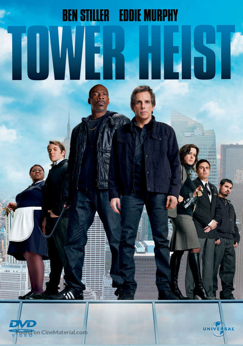 Tower Heist - DVD movie cover