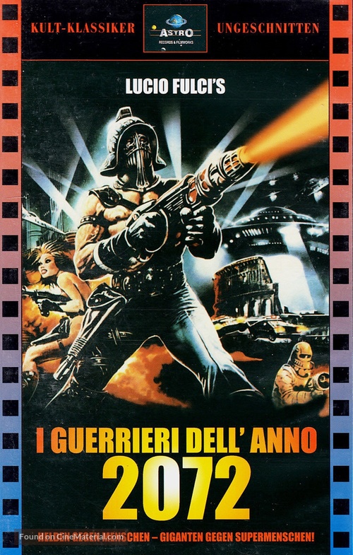 I guerrieri dell&#039;anno 2072 - German VHS movie cover