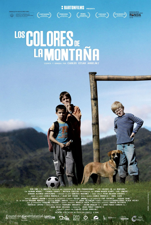 Los colores de la monta&ntilde;a - Spanish Movie Poster