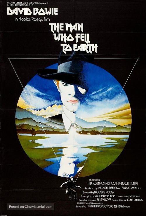 The Man Who Fell to Earth - British Movie Poster