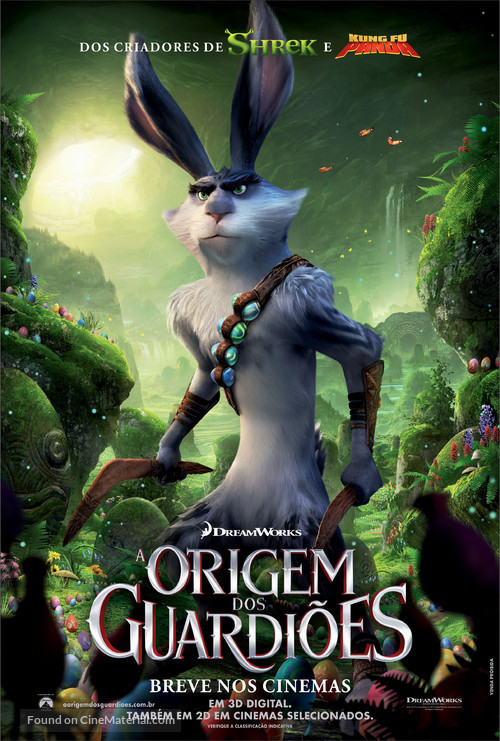 Rise of the Guardians - Brazilian Movie Poster