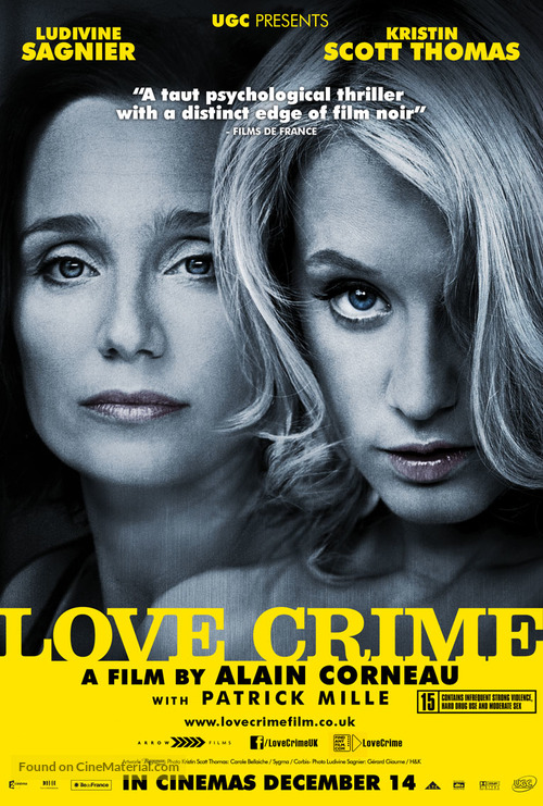 Crime d&#039;amour - British Movie Poster