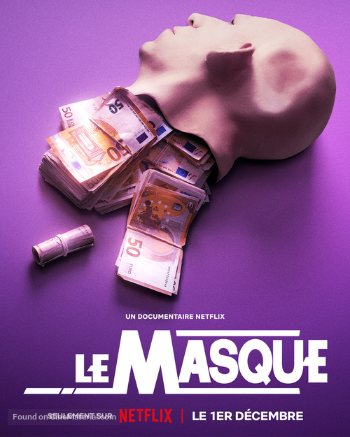 The Masked Scammer - French Movie Poster