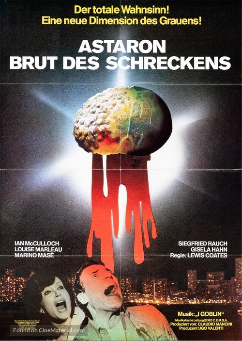 Contamination - German Movie Poster