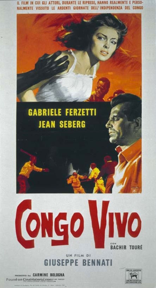 Congo vivo - Italian Movie Poster