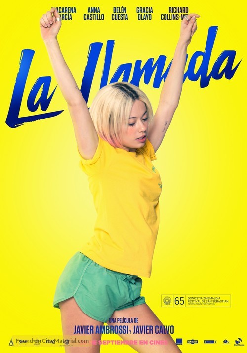 La llamada - Spanish Movie Poster