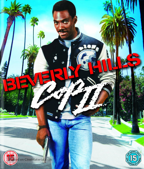 Beverly Hills Cop 2 - British Blu-Ray movie cover