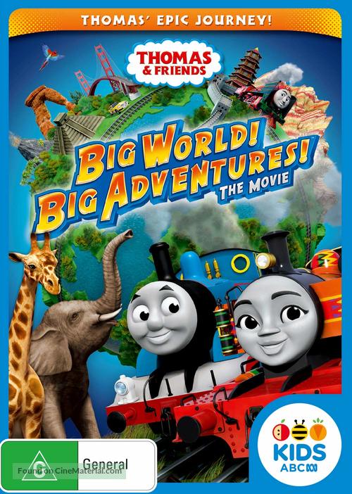 Thomas &amp; Friends: Big World! Big Adventures! The Movie - Australian DVD movie cover