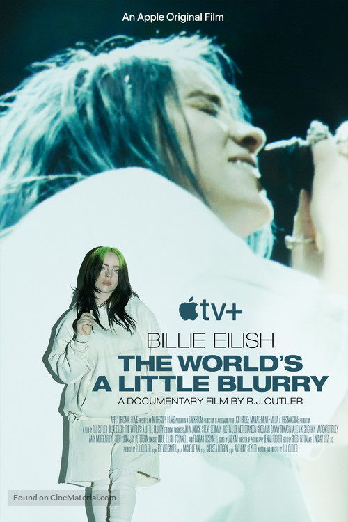 Billie Eilish: The World&#039;s a Little Blurry - Movie Poster