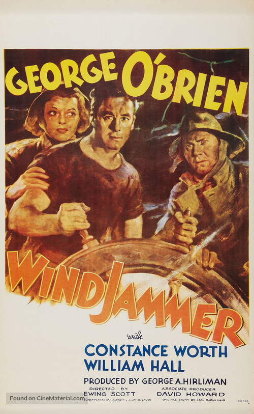 Windjammer - Canadian Movie Poster
