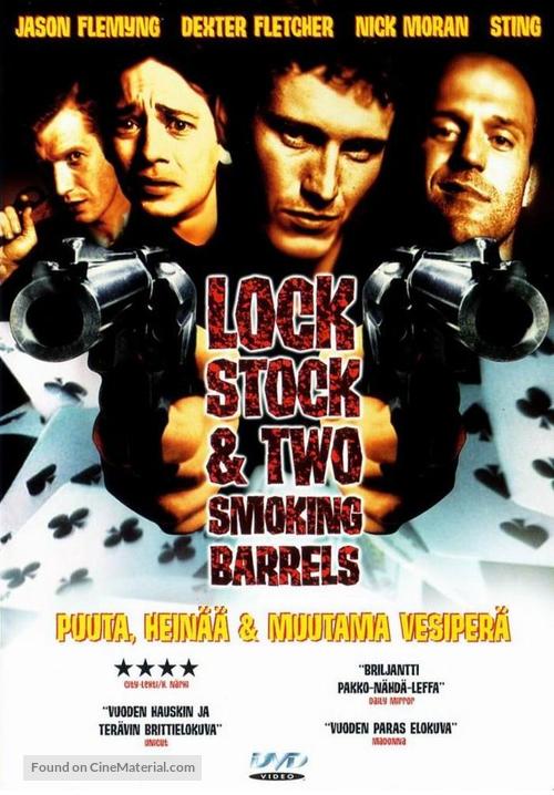 Lock Stock And Two Smoking Barrels - Finnish Movie Cover