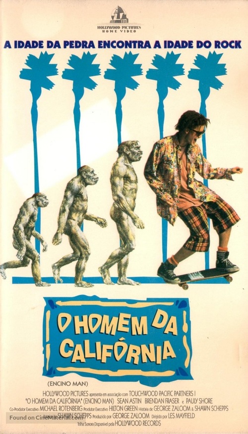 Encino Man - Brazilian VHS movie cover