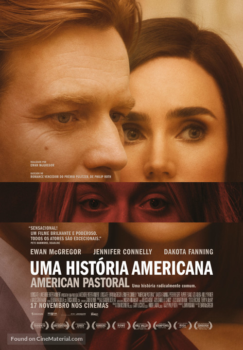 American Pastoral - Portuguese Movie Poster