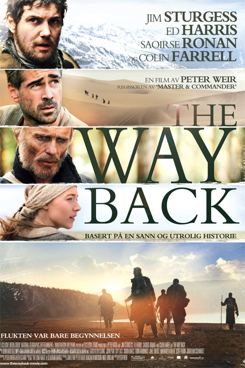 The Way Back - Norwegian Movie Poster