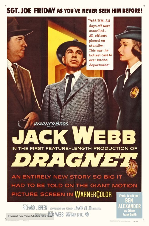 Dragnet - Movie Poster