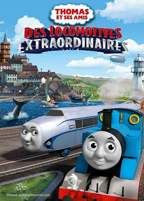 Thomas &amp; Friends: Extraordinary Engines - French DVD movie cover