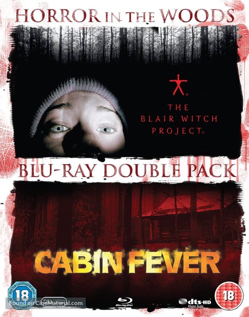 Cabin Fever - British Blu-Ray movie cover