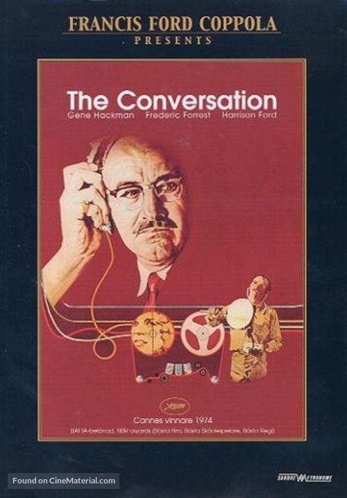 The Conversation - Swedish DVD movie cover
