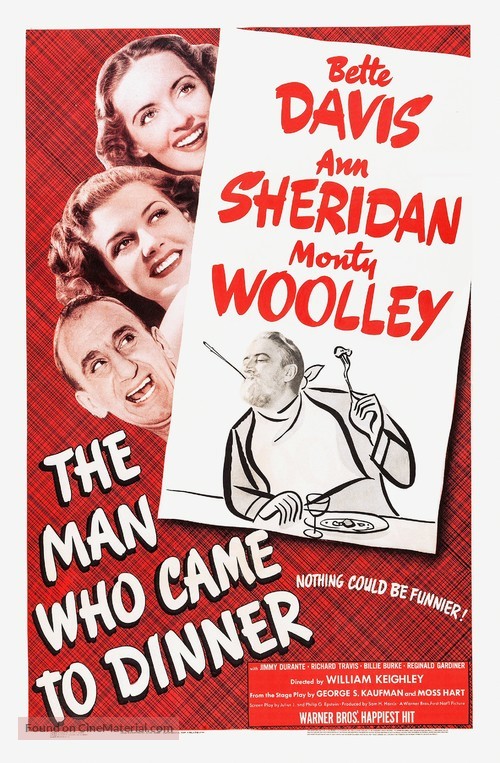 The Man Who Came to Dinner - Movie Poster