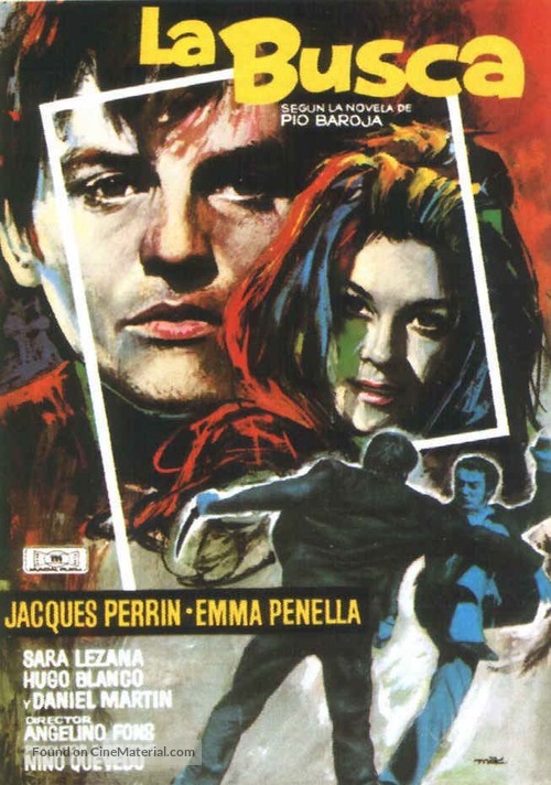 La busca - Spanish Movie Poster
