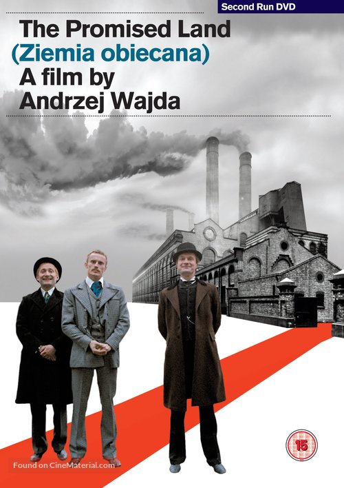 Ziemia obiecana - British DVD movie cover