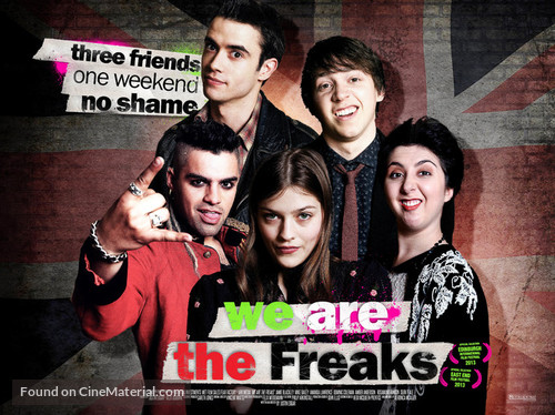 We Are the Freaks - British Movie Poster