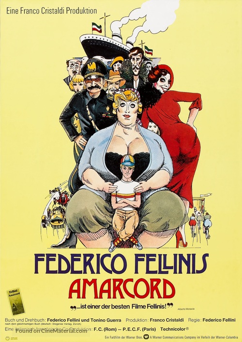 Amarcord - German Movie Poster