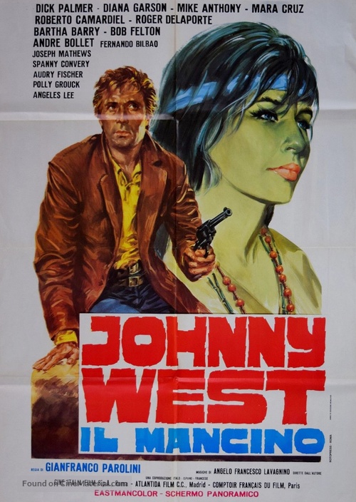 Johnny West il mancino - Italian Movie Poster