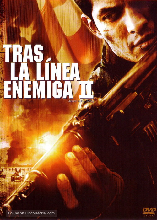 Behind Enemy Lines II: Axis of Evil - Spanish Movie Cover