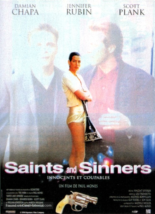 Saints and Sinners - French Movie Poster