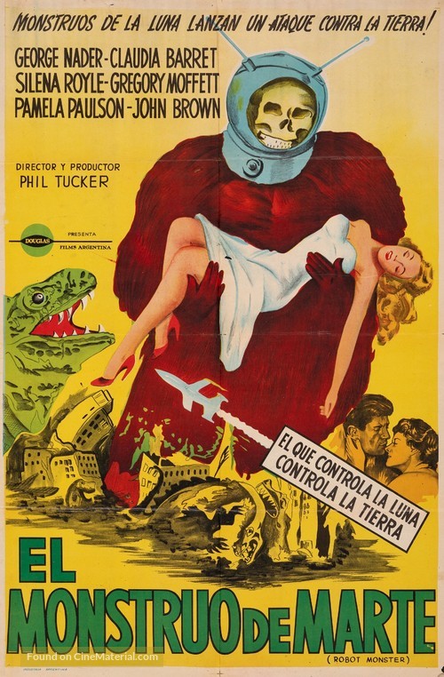 Robot Monster - Argentinian Movie Poster