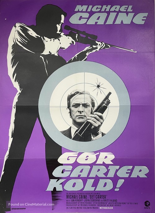 Get Carter - Danish Movie Poster