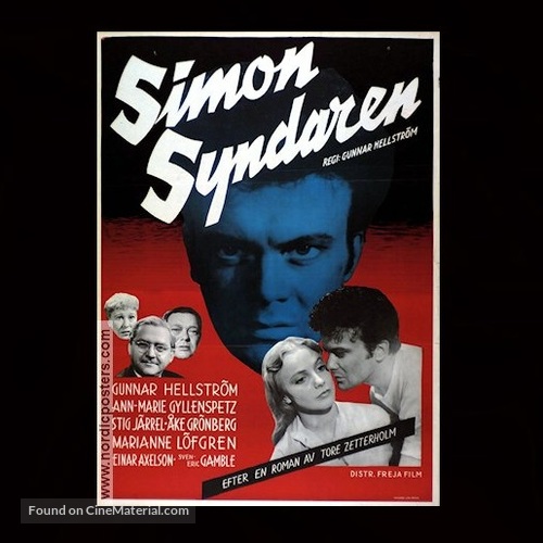 Simon syndaren - Swedish Movie Poster