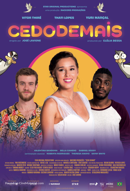 Cedo Demais - Brazilian Movie Poster