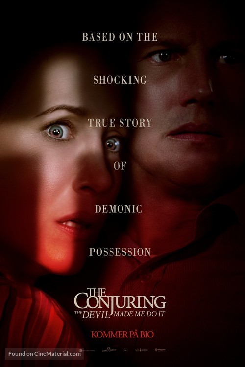 The Conjuring: The Devil Made Me Do It - Swedish Movie Poster