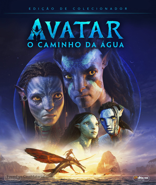 Avatar: The Way of Water - Brazilian Movie Cover