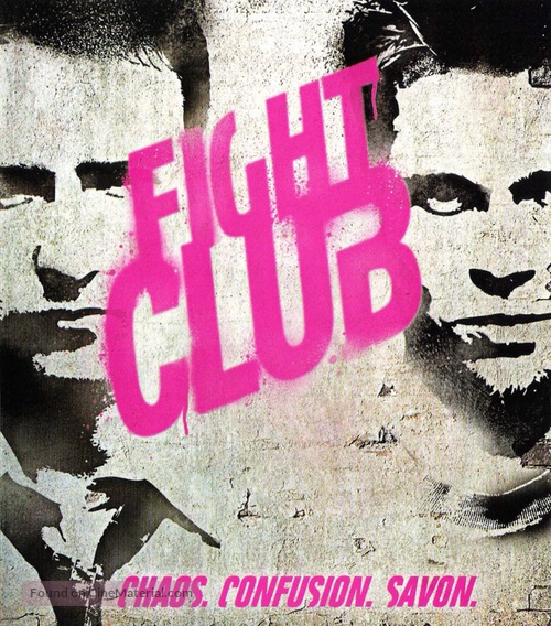 Fight Club - French Blu-Ray movie cover