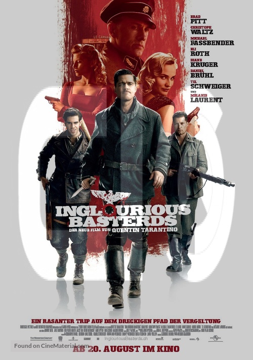 Inglourious Basterds - Swiss Movie Poster