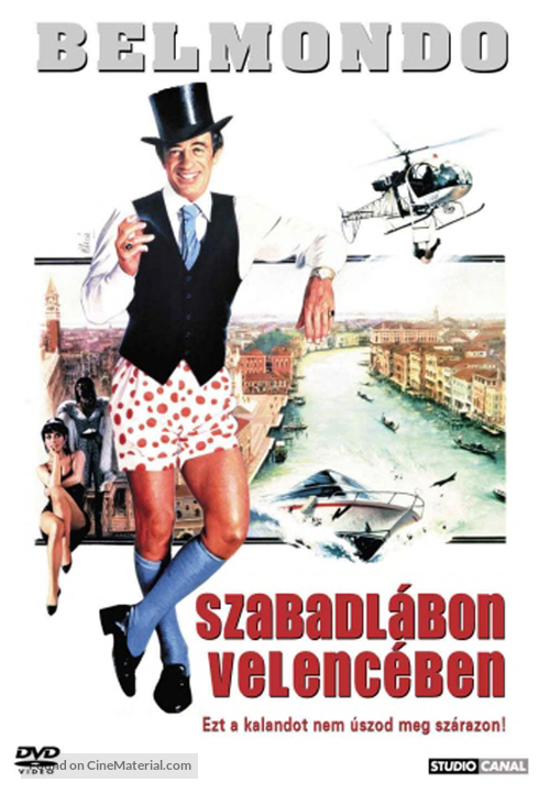 Le guignolo - Hungarian DVD movie cover