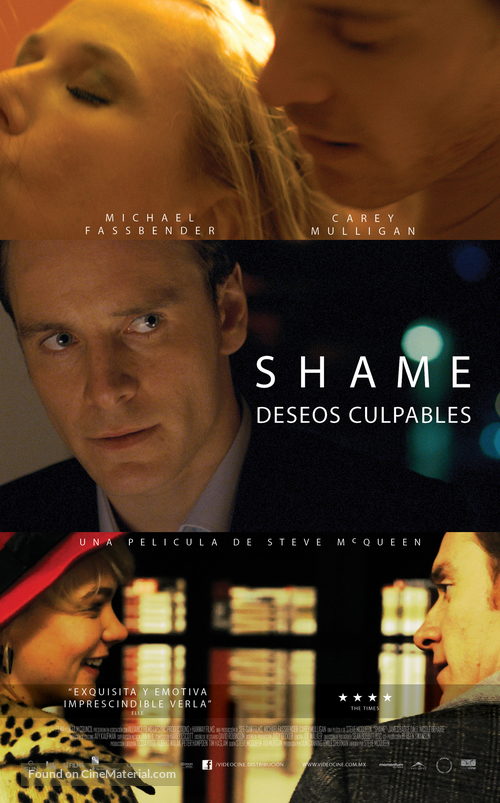 Shame - Mexican Movie Poster