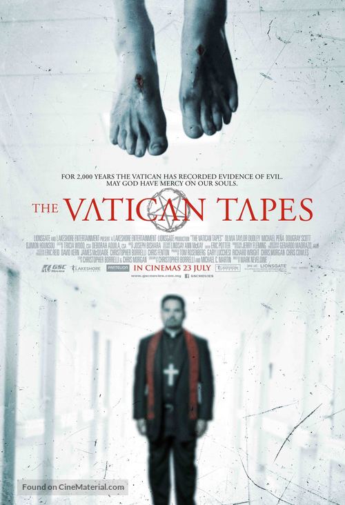 The Vatican Tapes - Malaysian Movie Poster