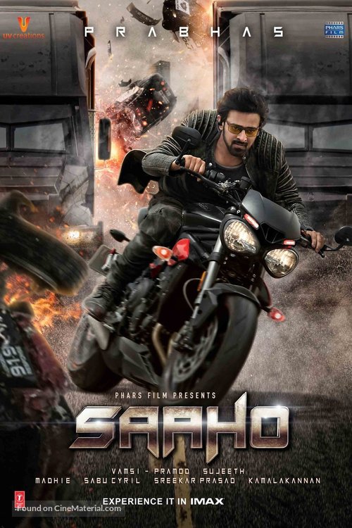 Saaho -  Movie Poster