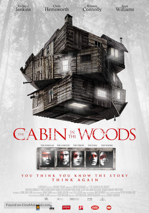 The Cabin in the Woods - Dutch Movie Poster