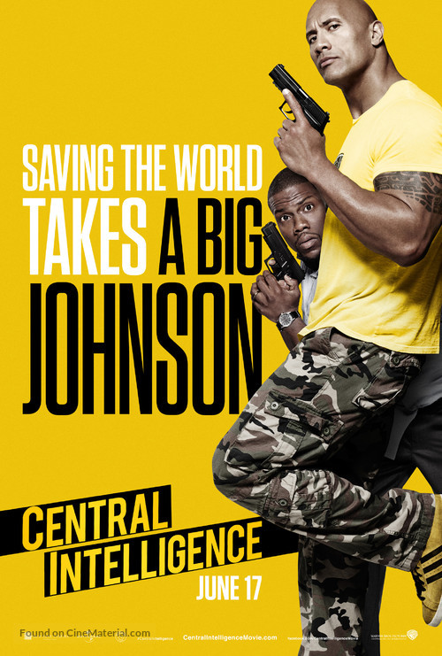 Central Intelligence - Movie Poster