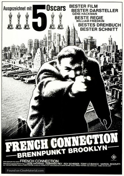 The French Connection - German Movie Poster