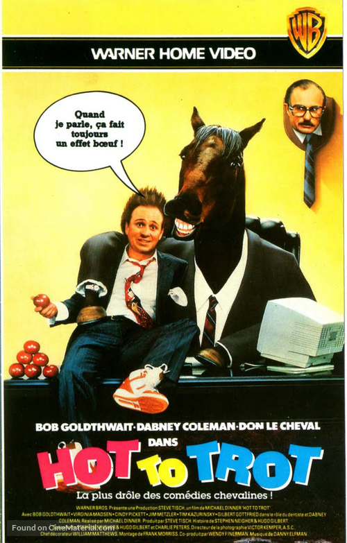 Hot to Trot - French VHS movie cover