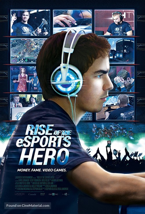 Rise of the eSports Hero - Canadian Movie Poster